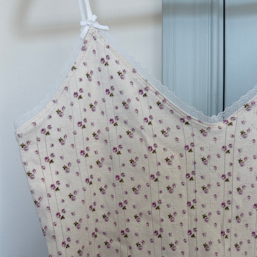 Cou Cou Intimates - Cami Slip - English Rose - Medium - Like New - Picture 5 of 11